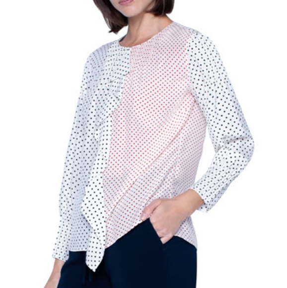 NWT Akris Punto Silk Blouse - Picture 2 of 3